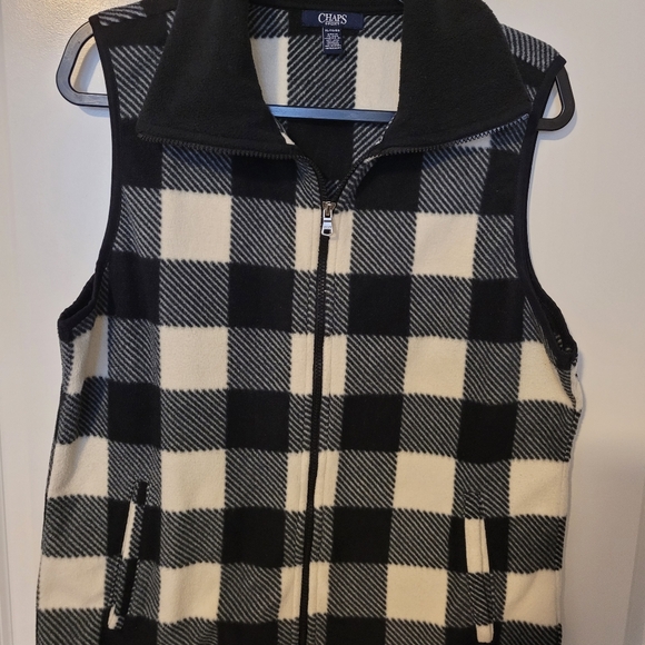 Chaps Fleece Women's Vest - Picture 6 of 7
